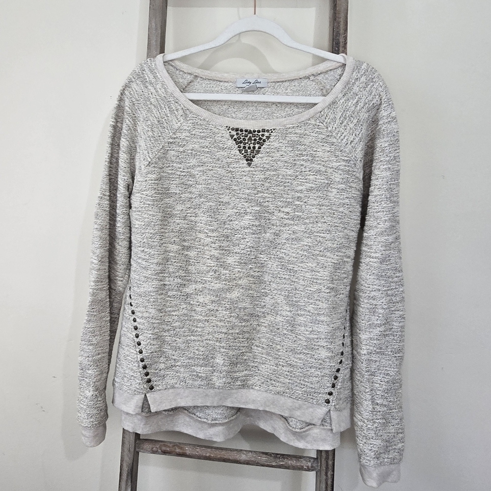 ⭐️40% Off⭐️ Lucky Lotus Pullover Crewneck Sweater